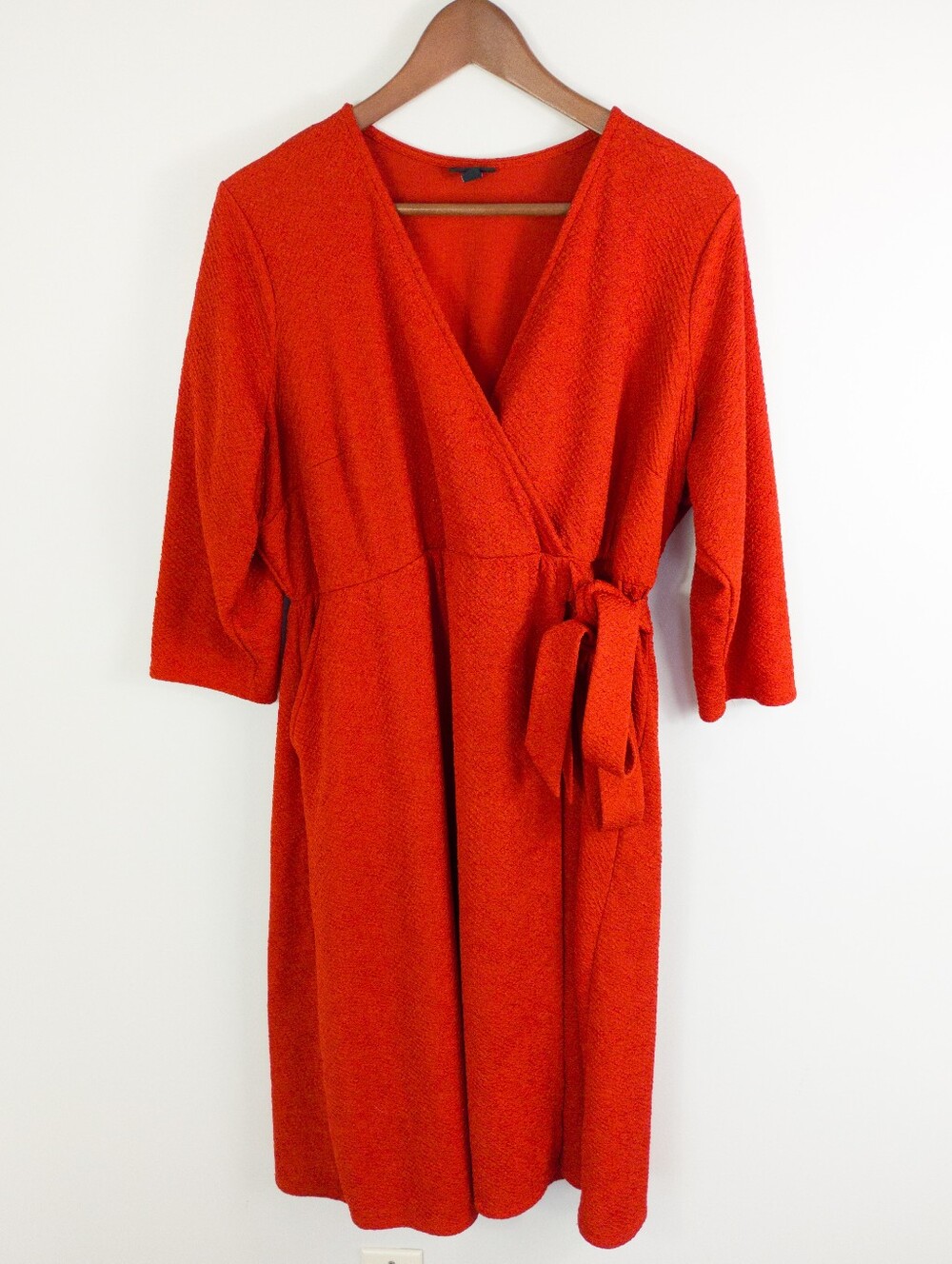 Torrid Textured Surplice Faux Wrap Dress Size 2X